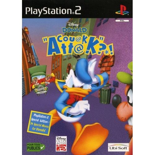 Donald Couak Attack Ps2