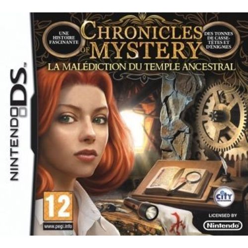 Chronicles Of Mystery : La Malediction Du Temple Ancestral Nintendo Ds