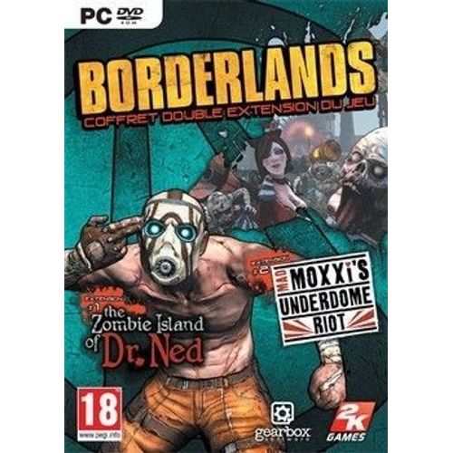 Borderlands Add-Ons Pack : The Zombie Island Of Dr. Ned + L'armurerie Secrète Du Général Knoxx Pc