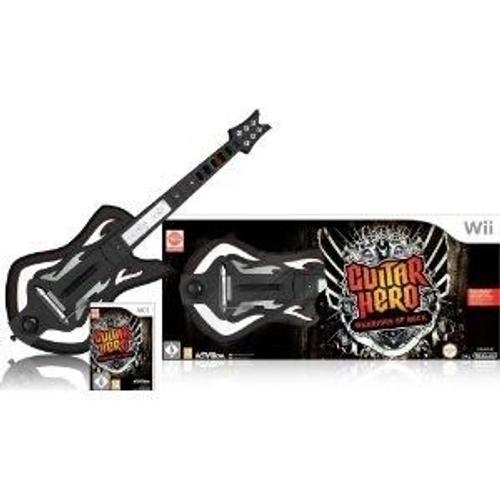 Guitar Hero 6 - Warriors Of Rock + Guitare Wii | Rakuten