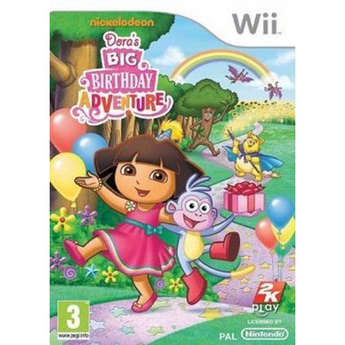 Dora L'exploratrice - Dora's Big Birthday Adventure Wii