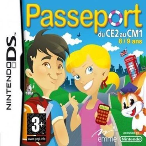 Passeport Du Ce2 Au Cm1 (8/9 Ans) Nintendo Ds