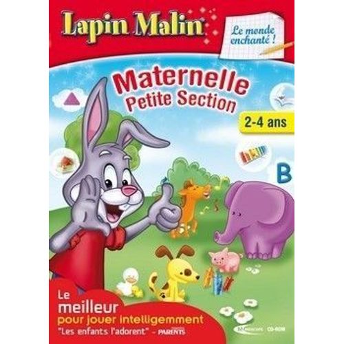 Lapin Malin - Maternelle Petite Section : Le Monde Enchanté ! (Édition 2010) (Jeu) Pc-Mac
