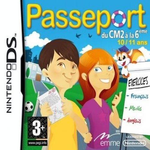 Passeport Du Cm2 À La 6ème Nintendo Ds