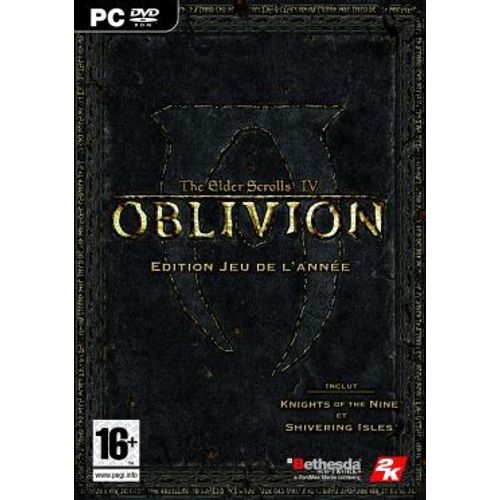 The Elder Scrolls Iv : Oblivion Édition Jeu De L'année Pc
