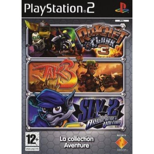 Triple Pack : Jack 3 - Ratchet & Clank 3 - Sly 2 Ps2