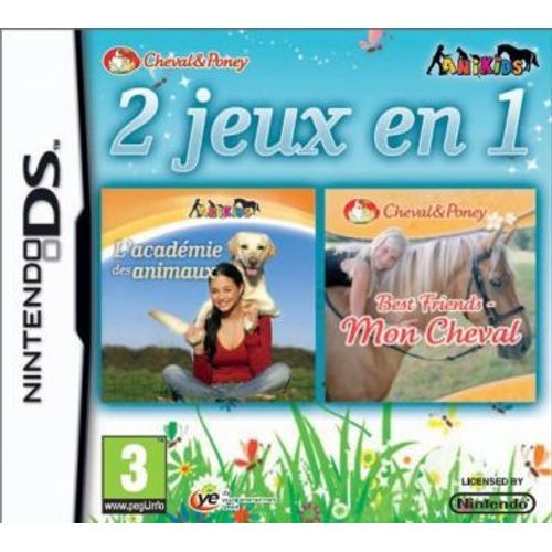 Mon Cheval Et Moi + L'académie Des Animaux Nintendo Ds