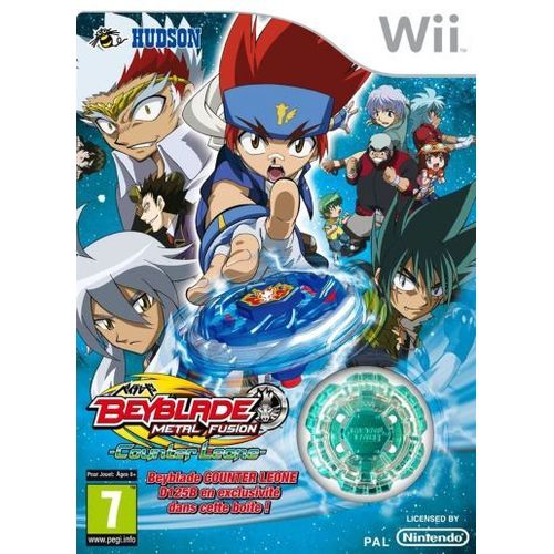 Beyblade Metal Fusion + Toupie Wii