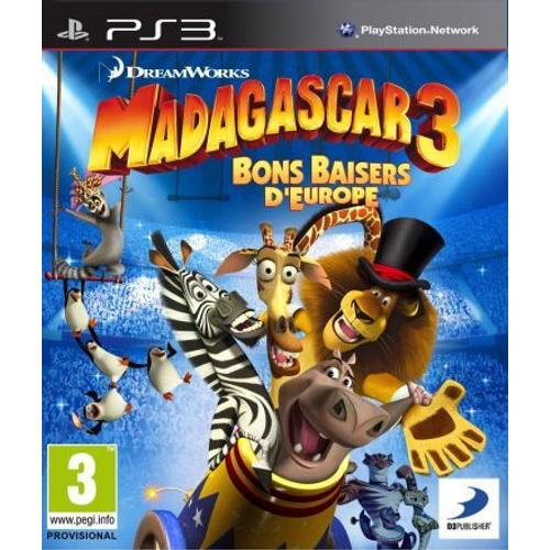 Madagascar 3 - Bons Baisers D'europe Ps3