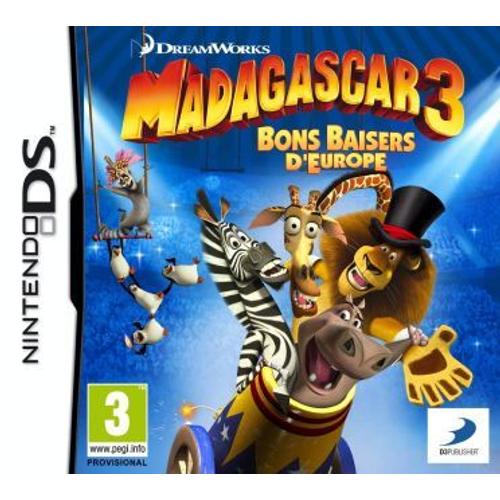 Madagascar 3 - Bons Baisers D'europe Nintendo Ds