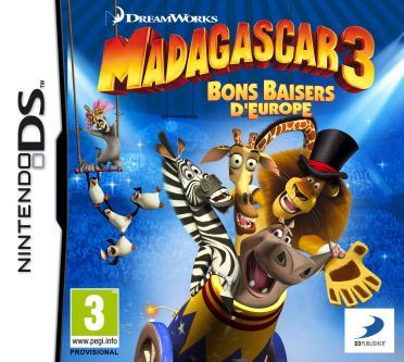 Madagascar 3 Nintendo Ds