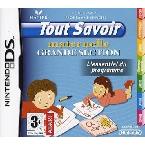 Tout Savoir: Grande Section Nintendo Ds