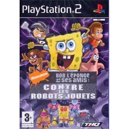 Bob L'éponge Et Ses Amis Contre Les Robots-Jouets Ps2