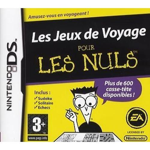 Travel Games For Dummies - Jeux De Voyage Pour Les Nuls Nintendo Ds