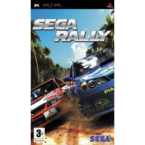 Sega Rally - Ensemble Complet - Playstation Portable Psp