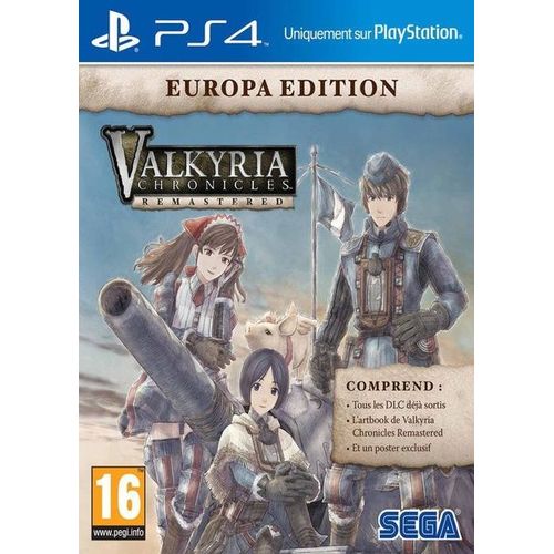 Valkyria Chronicles Edition Europa Ps4