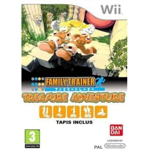Family Trainer Treasure Adventures + Tapis Wii