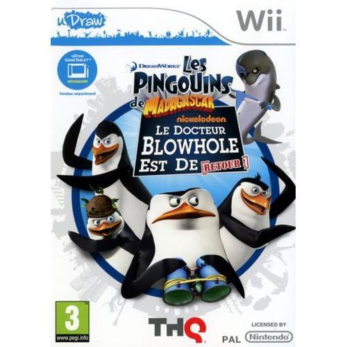 Les Pingouins De Madagascar - Le Docteur Blowhole Est De Retour Wii