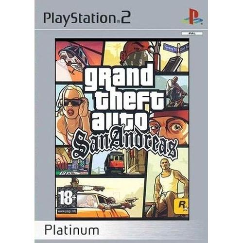 Grand Theft Auto San Andreas : Platinum Edition Ps2