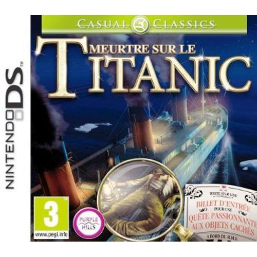Meurtre Sur Le Titanic Nintendo Ds