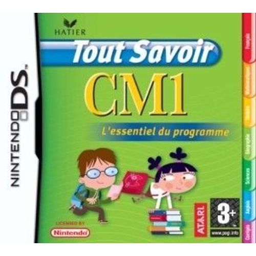 Tout Savoir Cm1 - L'essentiel Du Programme Nintendo Ds