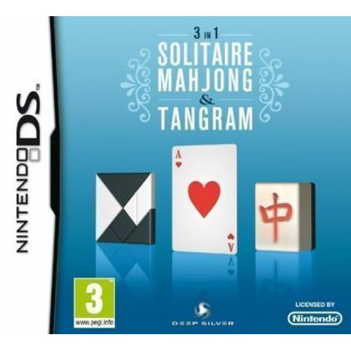 3 In 1 : Solitaire, Mahjong & Tangram Nintendo Ds
