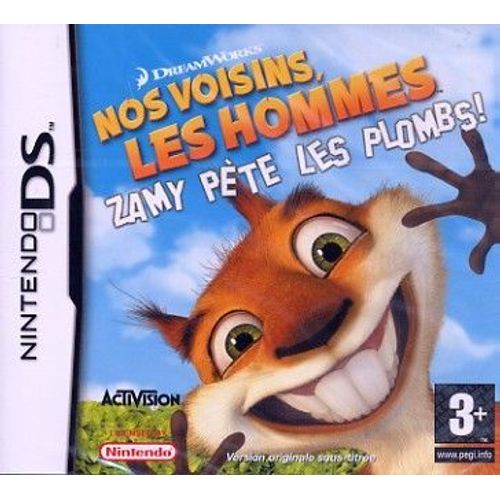 Nos Voisins Les Hommes - Zamy Pète Les Plombs Nintendo Ds