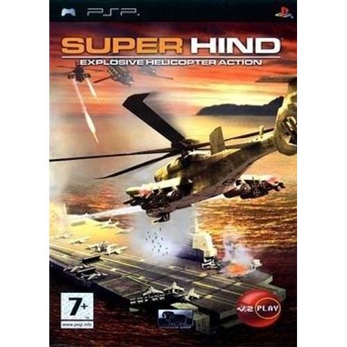 Super Hind - Explosive Helicoptere Action Psp