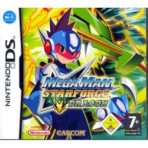Mega Man Starforce Green Dragon Nintendo Ds