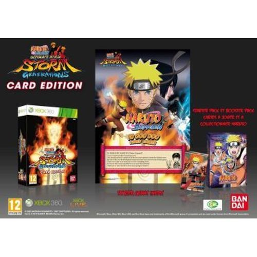 Naruto Ultimate Ninja Storm Generation Card Edition Xbox 360