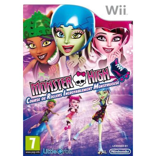 Monster High - Course De Rollers Incroyablement Monstrueuse Wii