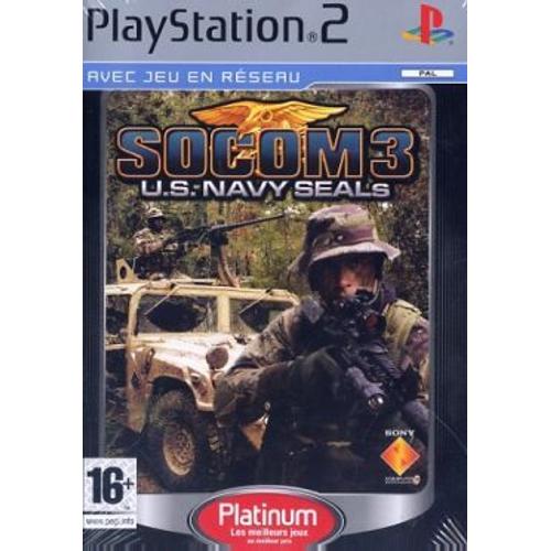 Socom 3 : U.S. Navy Seals - Platinum Ps2