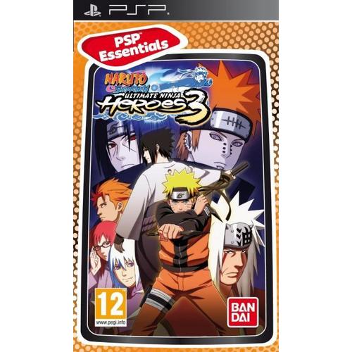 Naruto Shippuden - Ultimate Ninja Heroes 3 - Essentials Psp