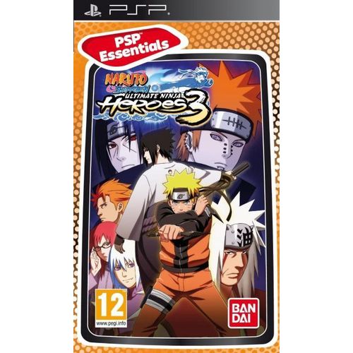 Naruto Shippuden - Ultimate Ninja Heroes 3 - Essentials Psp