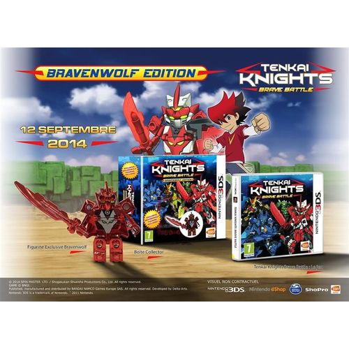 Tenkai Knights : Brave Battle Edition Bravenwolf 3ds