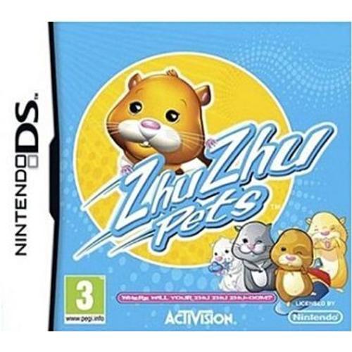 Zhu Zhu Pets : Animaux De La Forêt Edition Jouet Hamster Zhu Zhu Pet Inclus Nintendo Ds