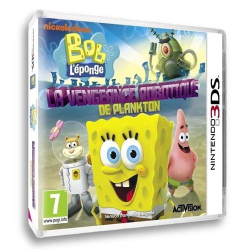 Bob L'éponge - La Vengeance Robotique De Plankton Nintendo Ds