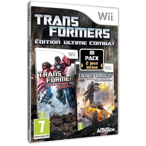 Transformers Édition Ultime Combat : Cybertron Adventure + Dark Side Of The Moon Wii