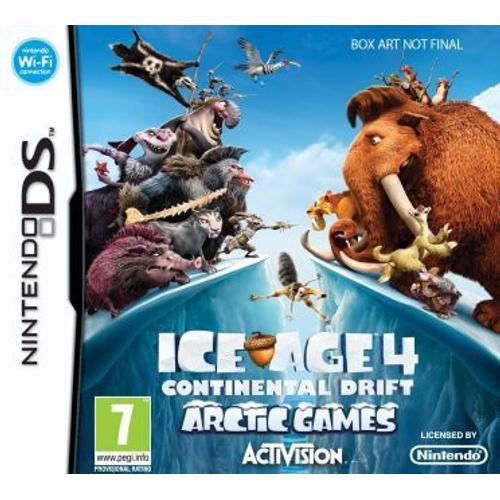 L'âge De Glace 4: La Dérive Des Continents - Jeux De L'arctique! Nintendo Ds