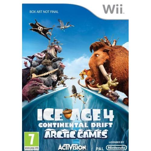 Age De Glace 4 - La Dérive Des Continents : Jeux De L'arctique, L Wii