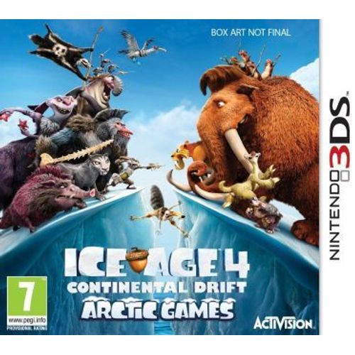 L'age De Glace 4 - La Dérive Des Continents : Jeux De L'arctique 3ds