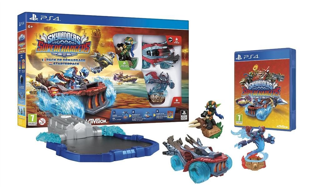 Skylanders - Superchargers - Pack De Démarrage Ps4