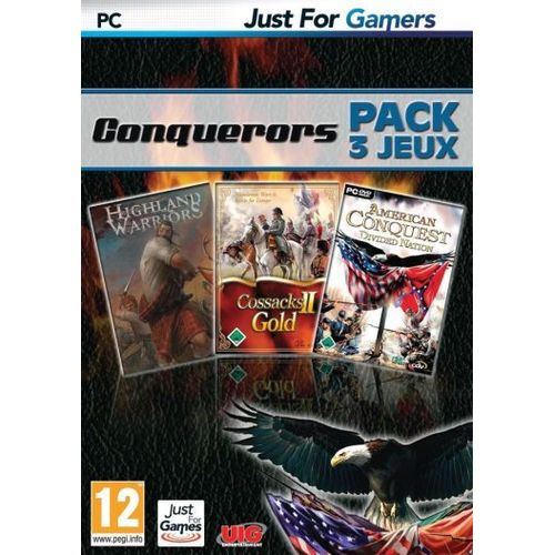 Conquerors : Highland Warriors + Cossacks Ii Gold - American Conquest + Divided Nation Pc