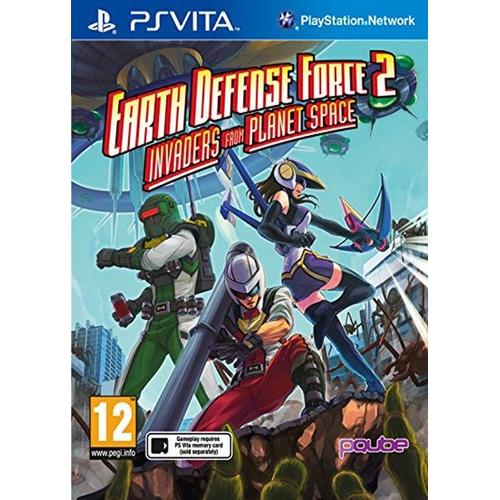 Earth Defense Force 2 - Invaders From Planet Space Ps Vita Ps Vita