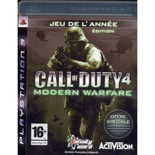 Call Of Duty 4 : Modern Warfare - Game Of The Year Ps3