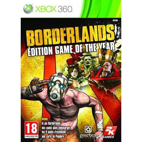 Borderlands Game Of The Year Edition Xbox 360