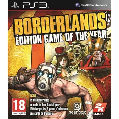 Borderlands Edition Game Of The Year Ps3