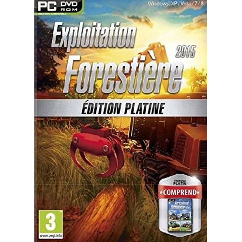 Exploitation Forestière Pro Simulator 2015 - Edition Platine Pc