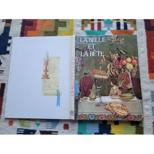 La Belle Et La Bête D'après Mme Leprince De Beaumont, Adaptation De E. Misan Et Illustrations De Santin. Editions : O.D.E.J. Paris. 1963.