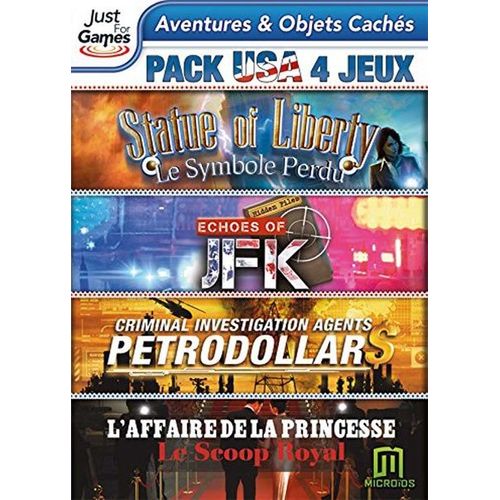 Pack Usa - Cia Petrodollars + Statue Of Liberty + Hidden Files Jfk + Princesse - Le Scoop Royal Pc